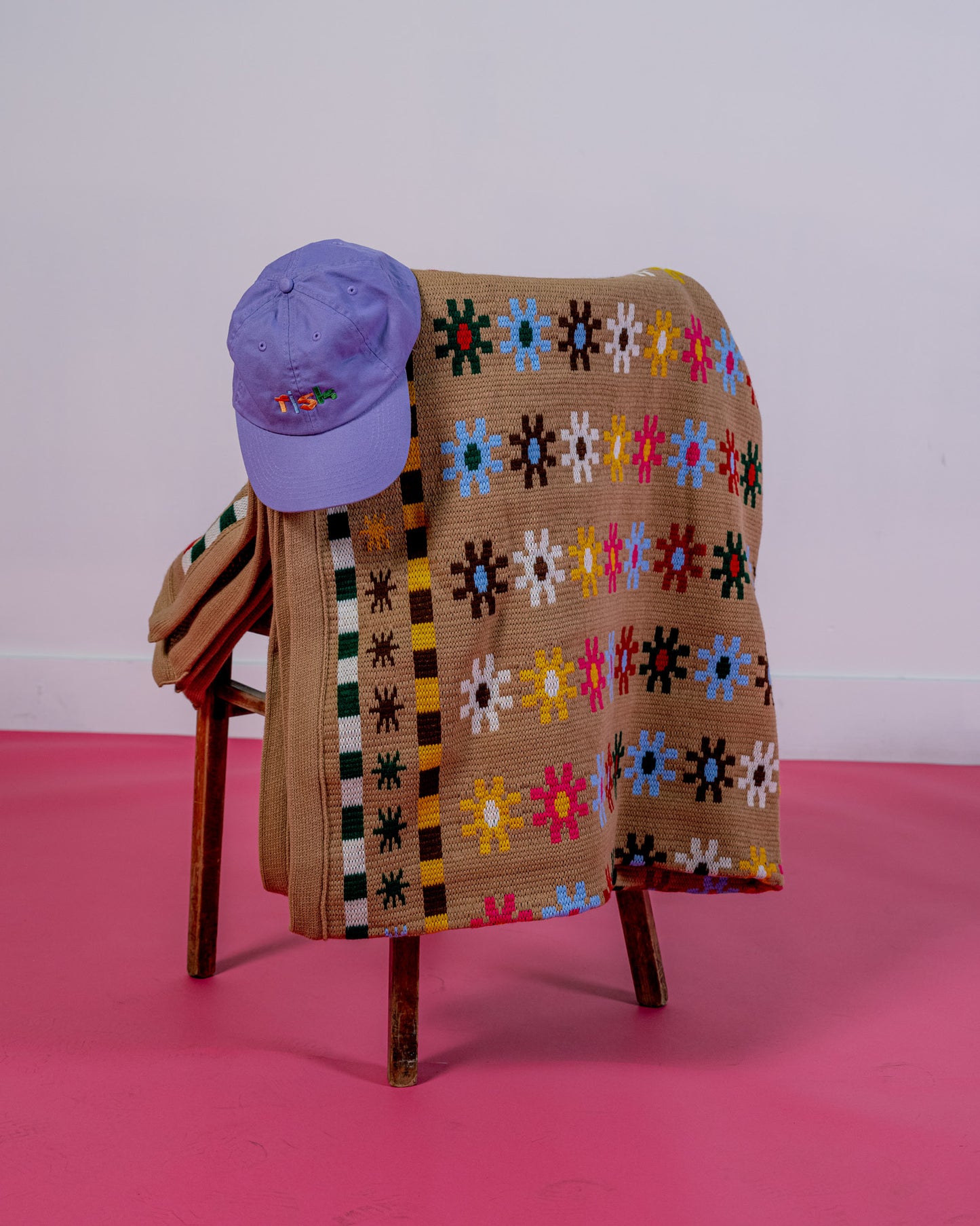 1402 Flower Rug Blanket