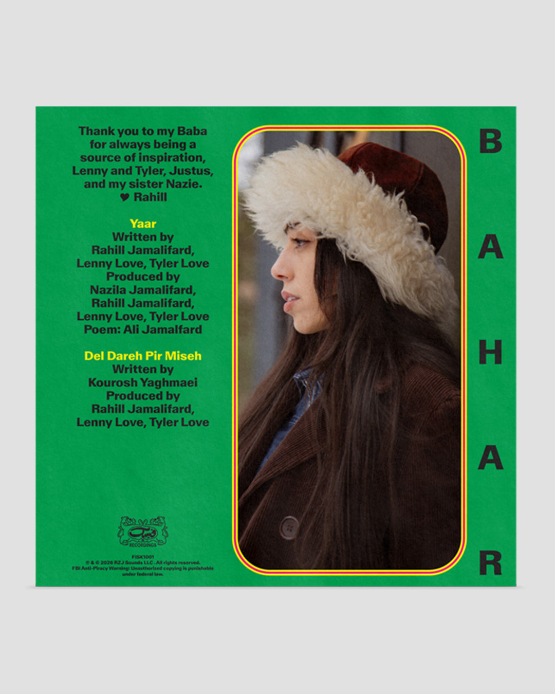 Bahar 7" Record