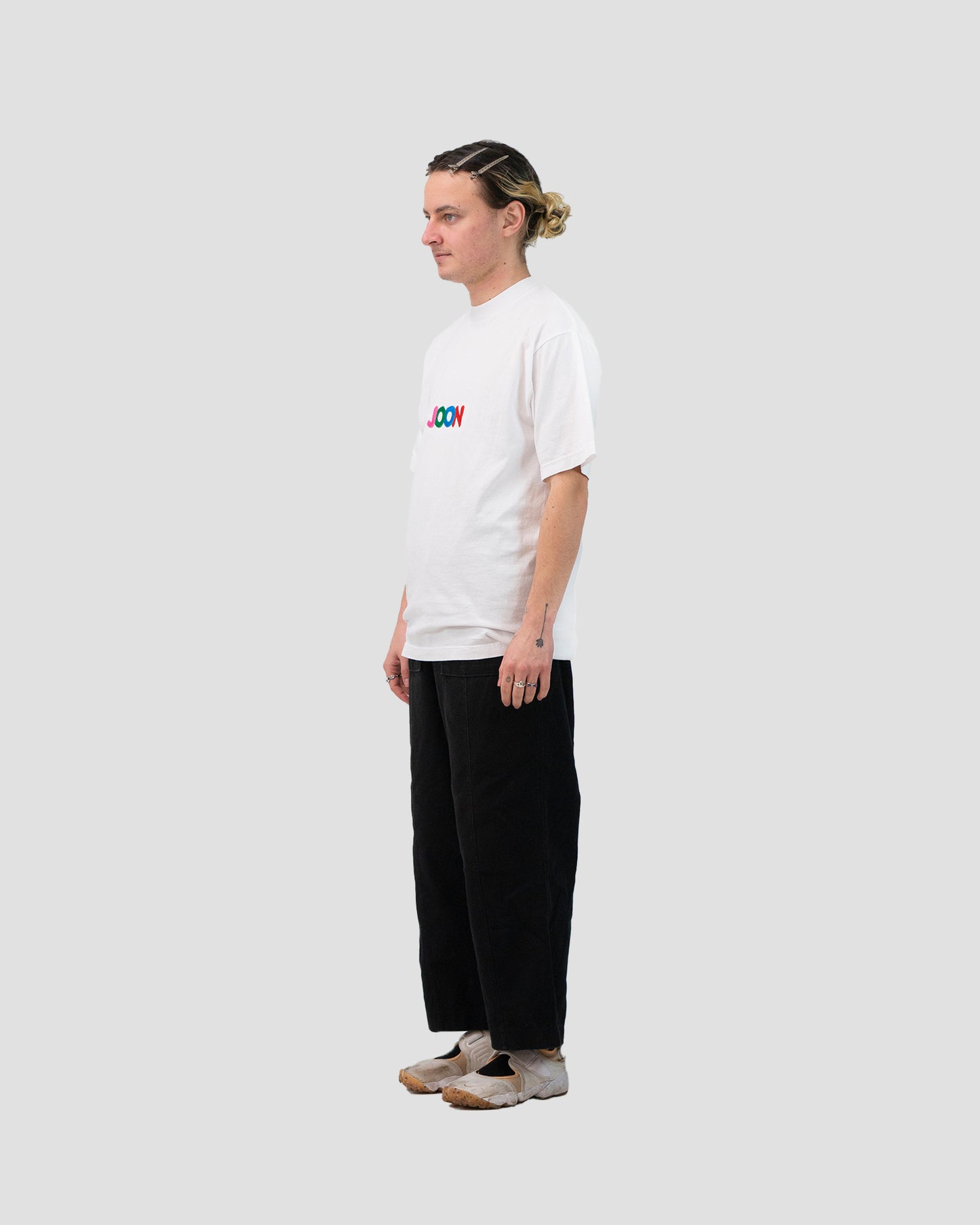 JOON Embroidered SS - White