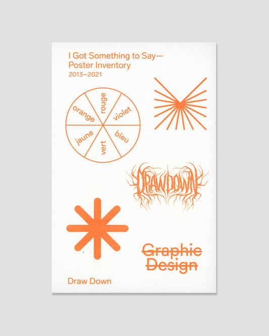 I Got Something to Say — Poster Inventory, 2013–2021