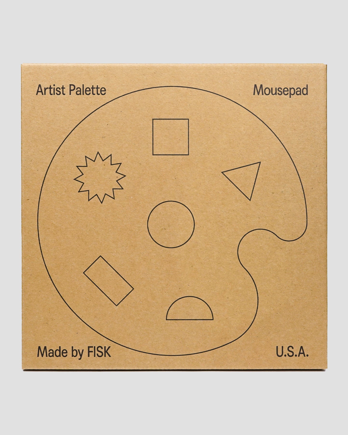 Palette Mousepad Black